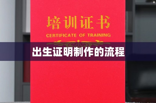 沧县出生证明制作的流程